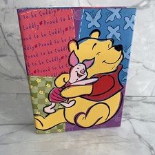 Disney Winnie The Pooh Piglet Photo Album 4" x 6" NEW Holds 140 Pictures 8.5  x10