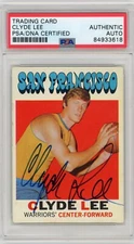1971 TOPPS CLYDE LEE #12 AUTOGRAPHED PSA / DNA CERTIFIED AUTO SIGNED