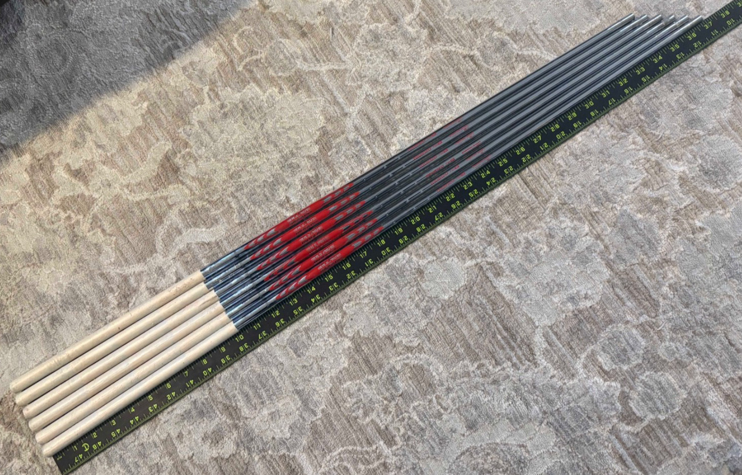 Used Nippon Modus Tour 120 Regular Flex .355 tip 5 thru PW Shafts