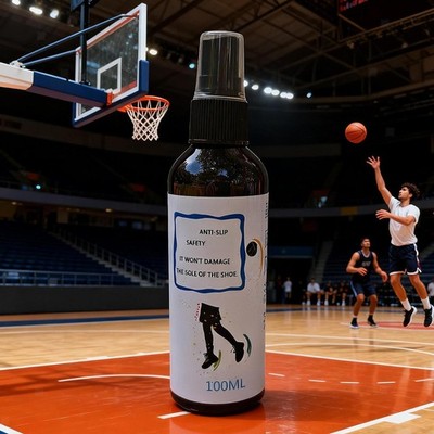 Sportschuh-Gripspray schützt die Sohlen, rutschfestes Gripspray verbessert die