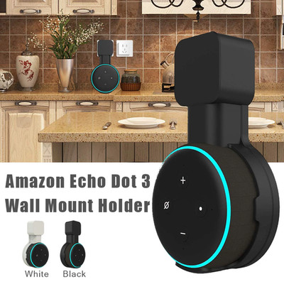 NEU Amazon Alexa Echo Dot 3. Generation Wandhalterung Ständer Steckdose Halterung Halter
