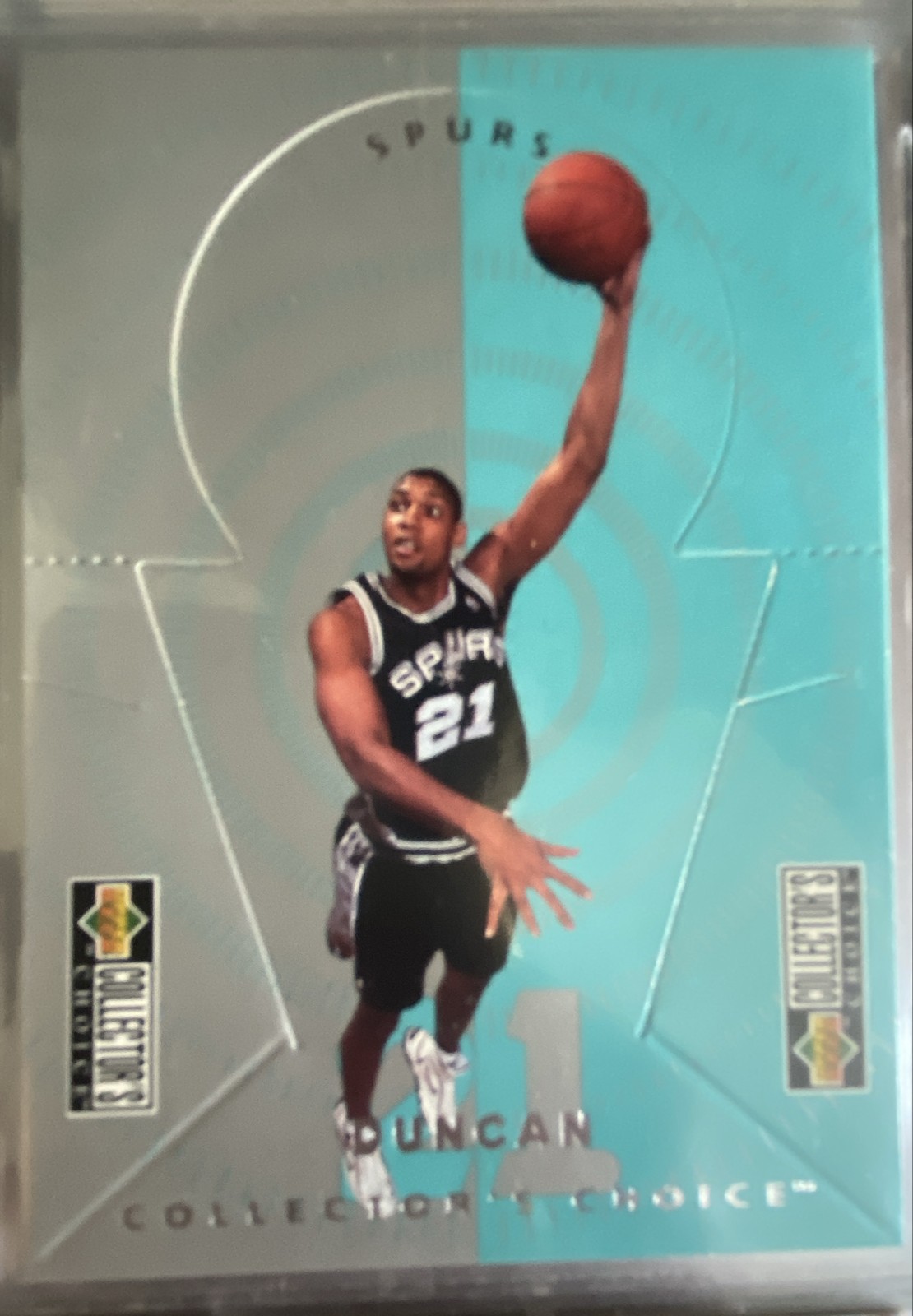 1997-98 Upper Deck Collector's Choice - Nba Miniatures Tim Duncan #M24 (RC)