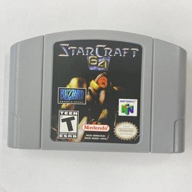 StarCraft 64 - Nintendo 64 (N64) Factory sealed Limited release