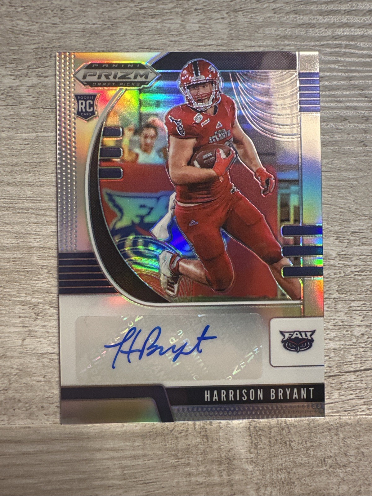 2020 Prizm Draft Picks Harrison Bryant Silver Prizm Auto RC Rookie #176