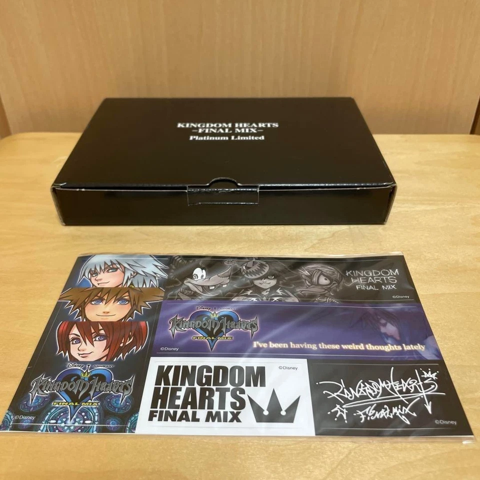 Kingdom Hearts Final Mix Platinum Limited Edition for Playstation 2 Used Japan - Image 3 of 4