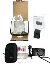 Sony Cyber-Shot DSC-H90 16.1MP 16x Optical Zoom Digital Camera w/ Accessories