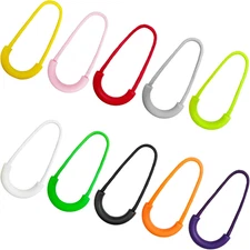 100Pcs Zipper Pulls Nylon Cord Zipper Extension Tag U Shape Pulls Fixer Cord ...