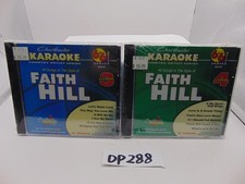 New Sealed CDG Chartbuster Karaoke CD Lot of 2 Faith Hill Country Volume 3 - 4