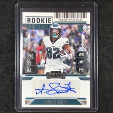 2024 Contenders Football AINIAS SMITH Rookie Ticket Auto Base #191