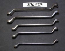 Snap On 12-point Metric Flank 60deep Off-set Box Wrench Set 5 Piece Usa