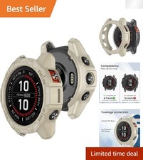 Water-Resistant TPU Case for Garmin Fenix 7 Pro  Epix Pro 47mm - Starlight