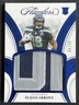 Elijah Arroyo 2025 Panini Flawless Football Rookie Patch Blue RC /10 #RP-EAO