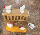 Ertl Farm Country Machine Shed With Fences, Chickens, Feeders, Farmer & misc — photo 10