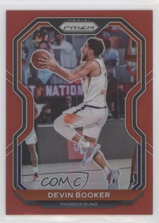 2020-21 Panini Prizm Red Prizm /299 Devin Booker #214