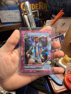 2024-25 Panini Donruss Fifa - Optic Lionel Messi #80 Pink Ice Prizm /25