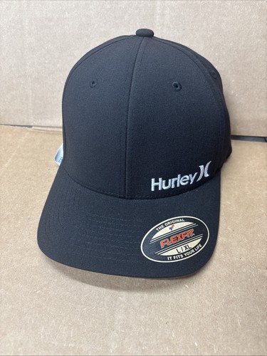 Chapeau Hurley Corp Textures Flexfit L/XL noir NEUF LIVRAISON GRATUITE !!!