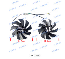 For ZOTAC RTX2060 2060S GTX1660 1660S 1660ti AMP Graphics Card Cooling Fan