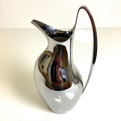 Georg Jensen Henning Koppel Pitcher Denmark Stainless Steel 11.25 H * VERY NICE!