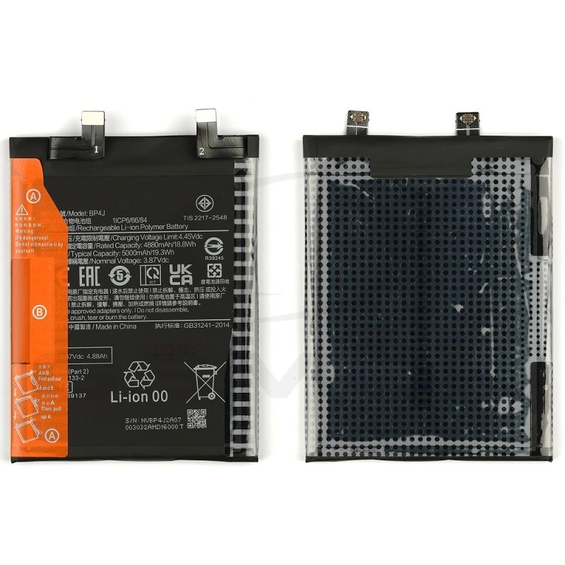 PREMIUM BATTERIA PARI ORIGINALE PER XIAOMI REDMI NOTE 12 PRO PLUS BP4J 5000mAh