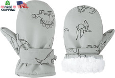 American Trends Lined Fleece Toddler Mittens Winter Warm Gloves Child Ski Waterp