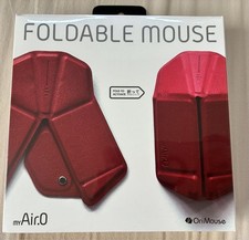 Mouse Origami Portable Mouse Wireless Compact OriMouse Racing Red myAir.0 New