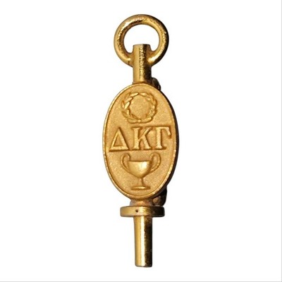 Vintage Delta Kappa Gamma 1/5 10K GF Key Pin Brooch DKG Educator Sorority 