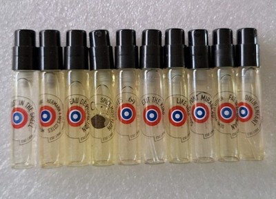 Etat Libre D Orange Perfume Sample Vials Lot Of 10 Fragrance Samples Please Read