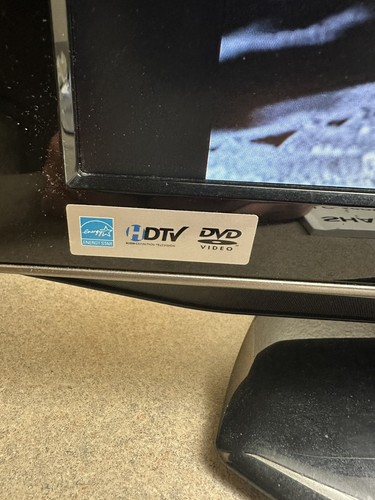 Sharp LC-19DV22U 19" TV DVD Combo HDMI RGB composite S-Video TESTED See Desc. - Picture 4 of 14
