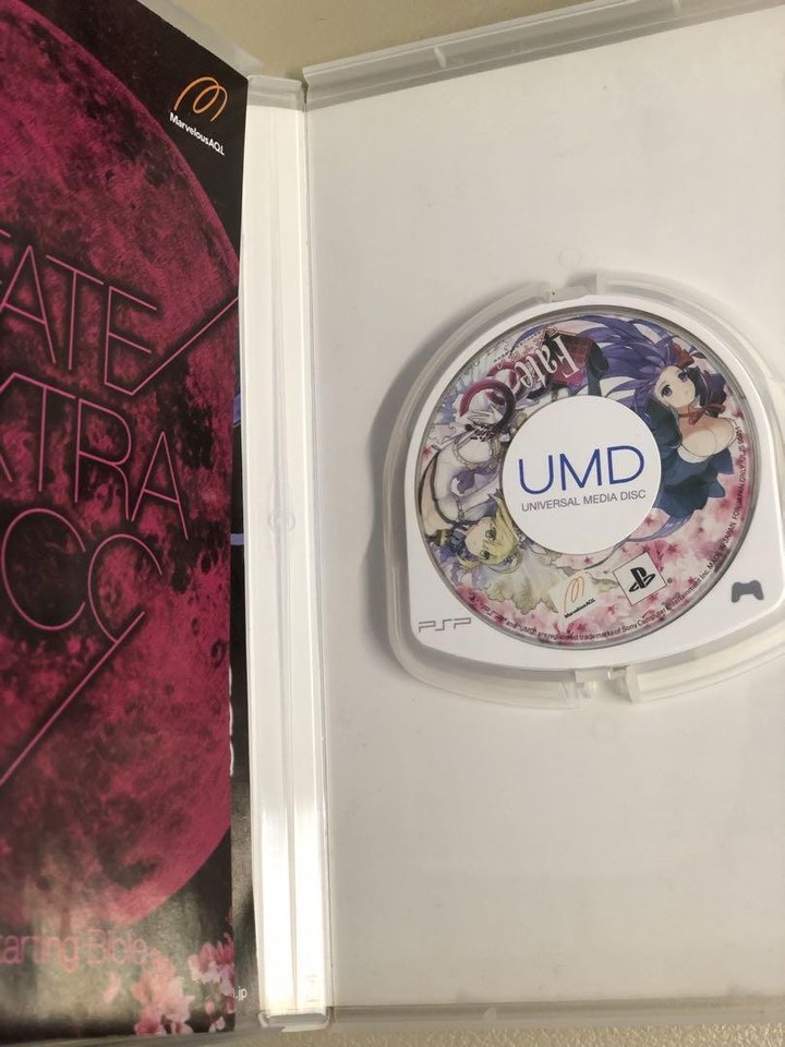 Fate/Extra CCC PSP Game Software - Japanese Version, Used, Damaged ...