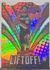 2023-24 Panini Revolution Liftoff! Galactic Die Cut Rookie Scoot Henderson #7