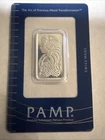 PAMP SUISSE 10 Gram .999 Fine SILVER BAR ~ Lady Fortuna Sealed