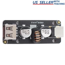 45W 12-32V DC to USB-C PD & QC3.0 DC Fast Charge Power Adapter 5.5x2.1mm IP6518