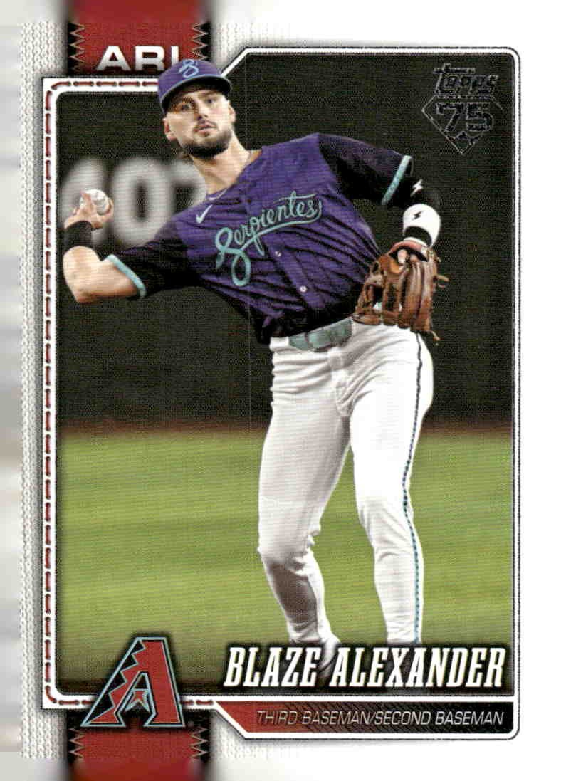 2026 Topps #6 Blaze Alexander