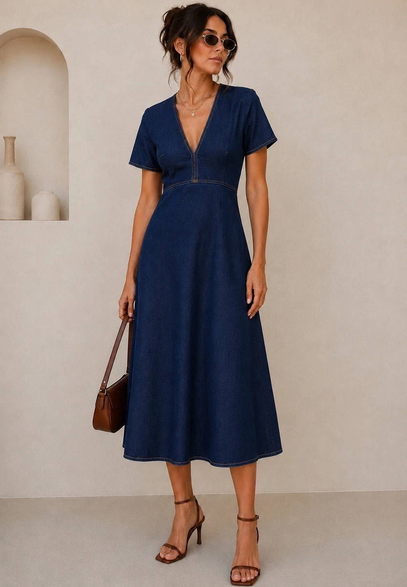 Max Mara Denim Dresses for Women for sale