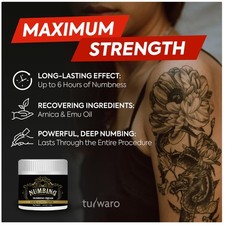 Extra Strength Numbing Cream: Fast-Absorbing Relief