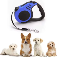 16.5FT Automatic Retractable Dog Leash Pet Collar Automatic Walking Lead Free US