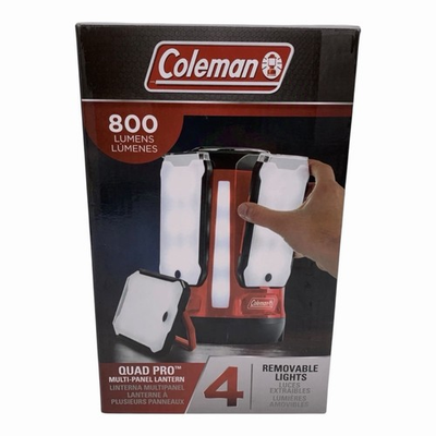 #ad #ad Coleman Quad Pro 800 Lumens LED Panel Lantern BRAND NEW IN BOX $39.06