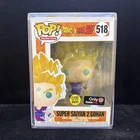 Funko Pop! Super Saiyan 2 Gohan 518 DBZ GameStop Exclusive Glow w/ Hard Stack