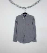 Polo Ralph Lauren Vintage Men  s Slim Gingham Long Sleeve Shirt Button Down M