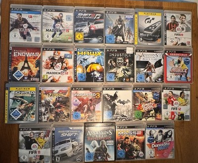 Playstation 3 PS3 Spielesammlung Konvolut 23 Spiele