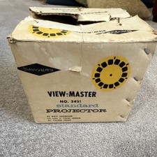 Sawyer's View-Master Standard Projector No. 2421 w/ Original Box and classics