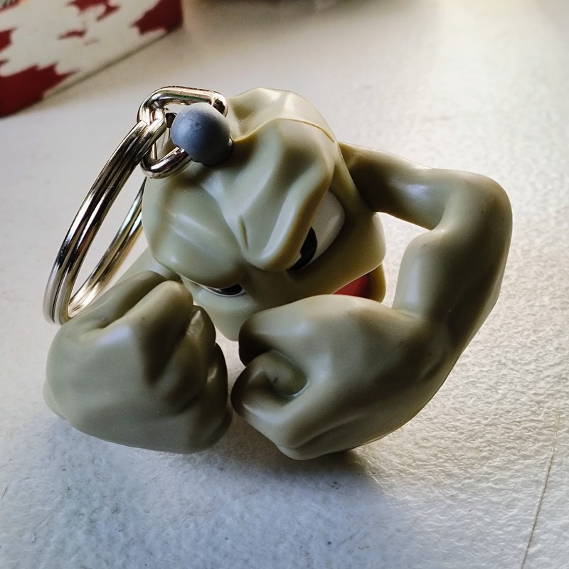 1999 Pokémon Geodude keychain figure good condition Rare