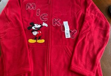 NEW Mickey Mouse Red Hooded Sweatshirt Children  s Size 4-6