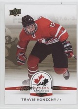 2014 Upper Deck Team Canada Juniors Gold Sepia Travis Konecny #33 1m8