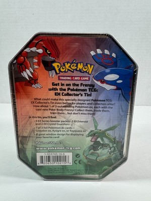 Pokemon 2006 Ex Collector's Tins Full Art Set of 3 Factory Sealed