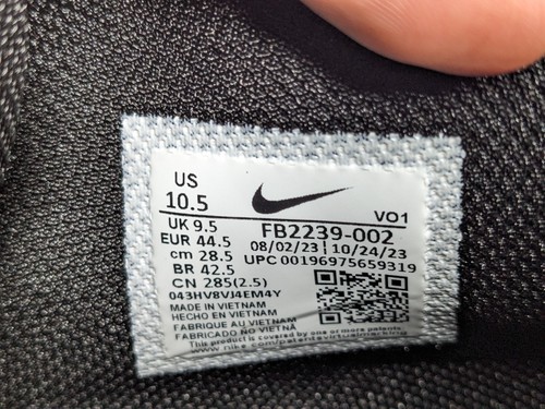Nike LeBron Witness 8 VIII Zapatos de Baloncesto Negro Volt - Para hombres Talla 10.5 NUEVO - Imagen 5 de 14