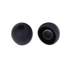 10pc Ersatz Ohrstöpsel Ohrpolster Ohrhörer In-Ear Kopfhörer Silikon 13mm Schwarz – Bild 11