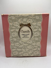 HOUBIGANT CHANTILLY 19.5 OZ VINTAGE BATH CRYSTALS NEW WITH BOX 