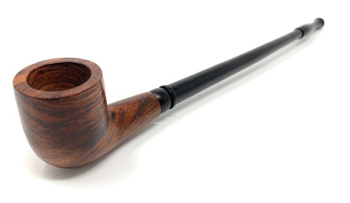 "Pipa Hobbit para fumar tabaco tallada a mano 11,5"" de largo Churchwarden Gandalf Wizard" - Imagen 3 de 6