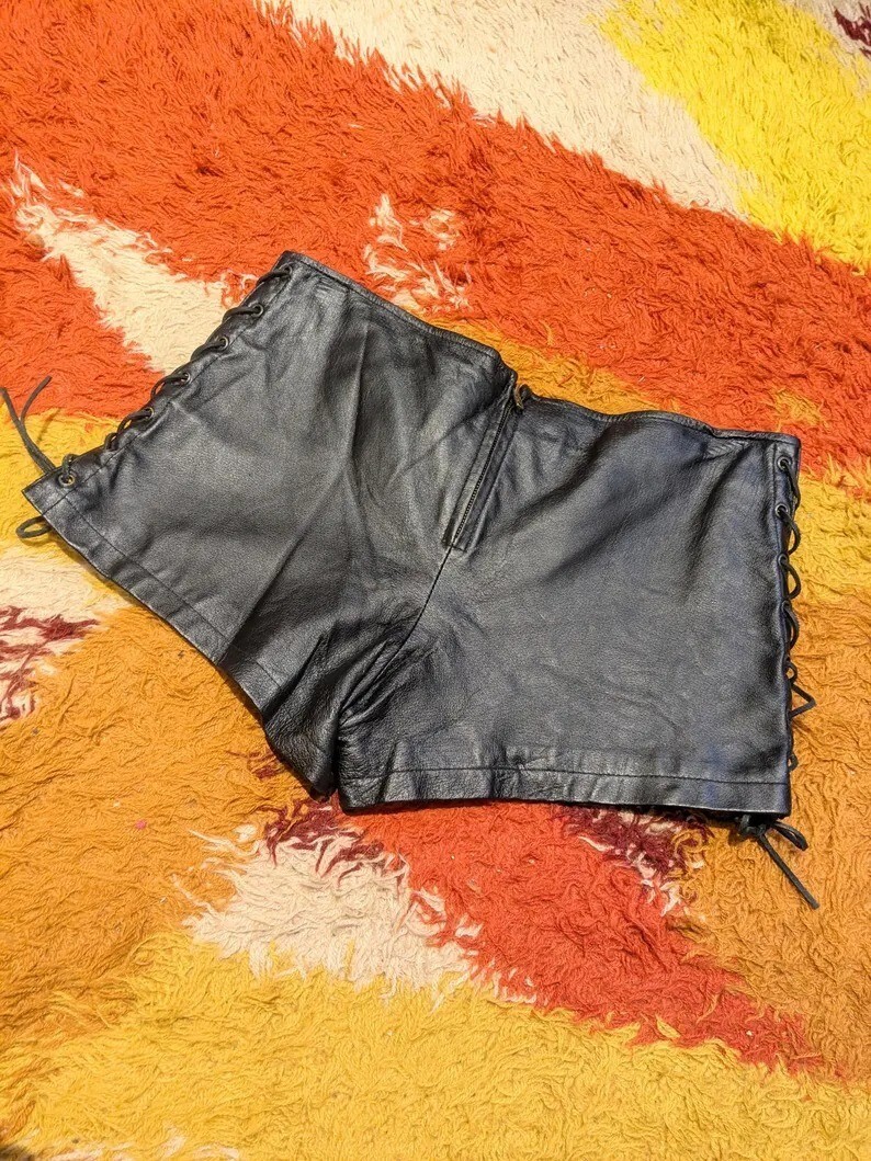 パンツ theredthread S ring biker shorts cow S THEREDTHREAD / ザレッドスレッド】S ring biker shorts cow